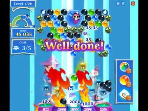 Video guide by skillgaming: Bubble Witch Saga 2 Level 1391 #bubblewitchsaga