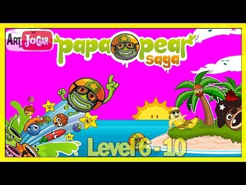Video guide by Art de Jogar: Papa Pear Saga Level 06 - 10 #papapearsaga