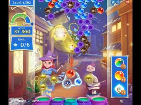 Video guide by Happy Hopping: Bubble Witch Saga 2 Level 1392 #bubblewitchsaga