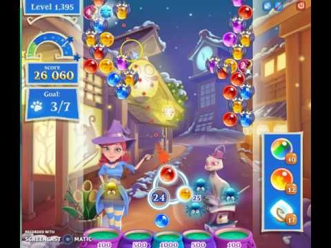 Video guide by Happy Hopping: Bubble Witch Saga 2 Level 1395 #bubblewitchsaga