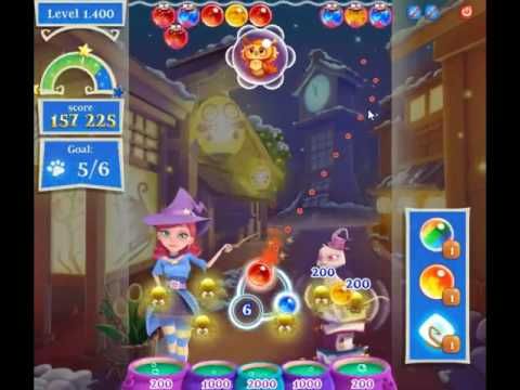 Video guide by skillgaming: Bubble Witch Saga 2 Level 1400 #bubblewitchsaga