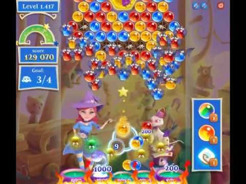 Video guide by skillgaming: Bubble Witch Saga 2 Level 1417 #bubblewitchsaga