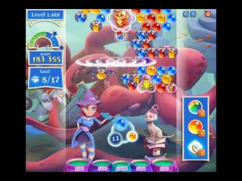 Video guide by skillgaming: Bubble Witch Saga 2 Level 1469 #bubblewitchsaga