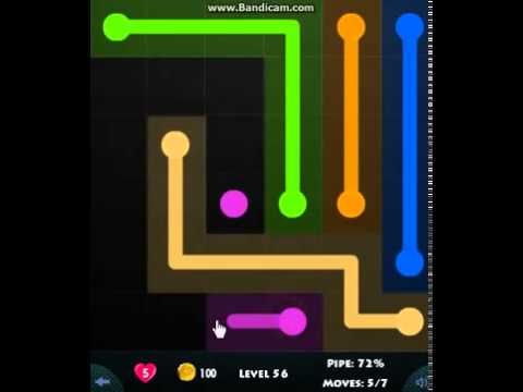 Video guide by 2GamerTube: Flow Game Level 51 - 60 #flowgame