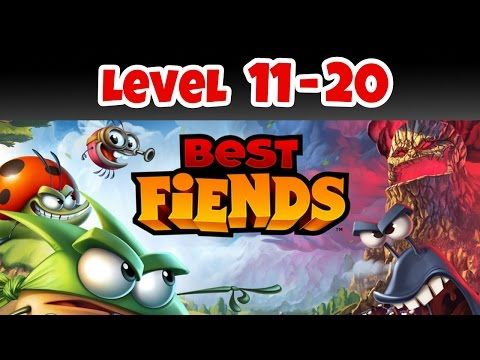 Video guide by Pixel Trophy: Best Fiends Level 11-20 #bestfiends