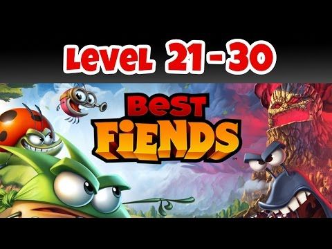 Video guide by Pixel Trophy: Best Fiends Level 21-30 #bestfiends