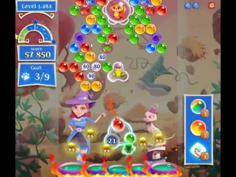 Video guide by skillgaming: Bubble Witch Saga 2 Level 1484 #bubblewitchsaga