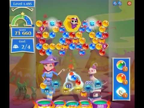 Video guide by skillgaming: Bubble Witch Saga 2 Level 1495 #bubblewitchsaga
