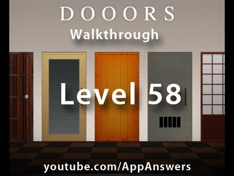 Video guide by AppAnswers: DOOORS level 58 #dooors