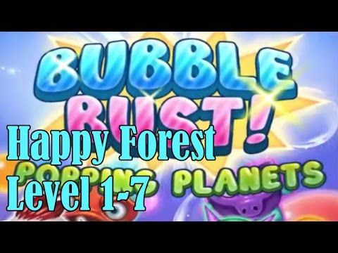 Video guide by Pandu Gaming: Bubble Bust Level 1-7 #bubblebust