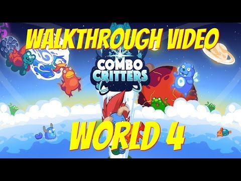 Video guide by Fun Mobile Kids Games: Combo Critters World 4 #combocritters