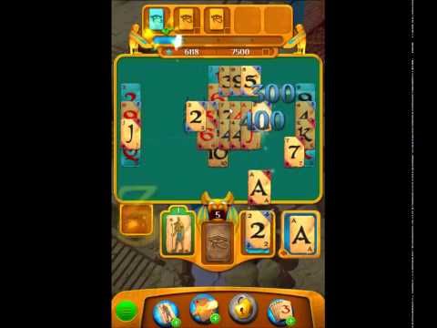 Video guide by skillgaming: Pyramid Solitaire Level 383 #pyramidsolitaire
