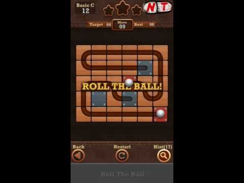 Video guide by Nabok Tapok: Roll the Ball: slide puzzle Level 12 #rolltheball