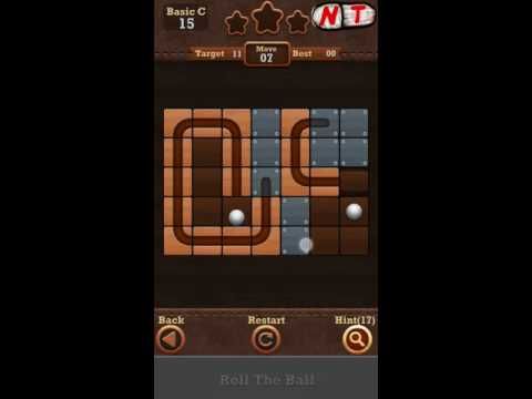 Video guide by Nabok Tapok: Roll the Ball: slide puzzle Level 15 #rolltheball