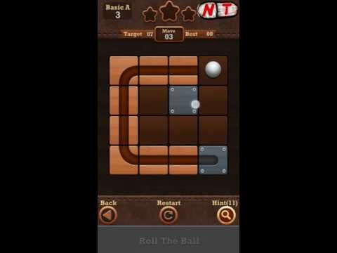 Video guide by Nabok Tapok: Roll the Ball: slide puzzle Level 3 #rolltheball