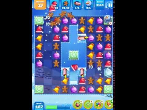 Video guide by SmileyGamer: Christmas Sweeper 3 Level 187 #christmassweeper3