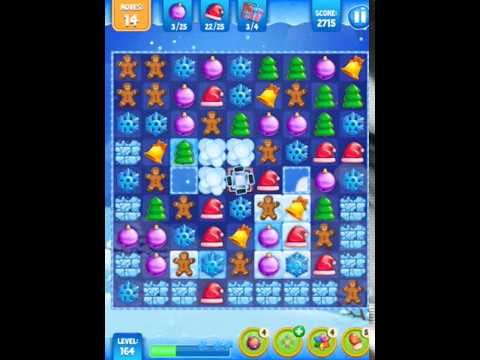 Video guide by SmileyGamer: Christmas Sweeper 3 Level 164 #christmassweeper3