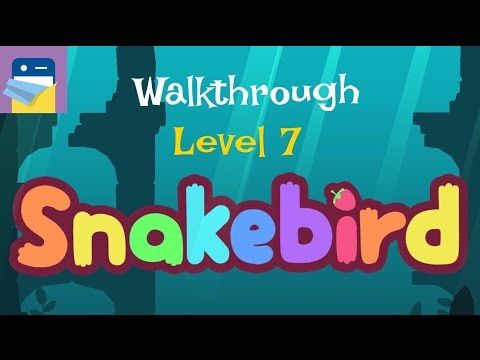 Video guide by App Unwrapper: Snakebird Level 7 #snakebird