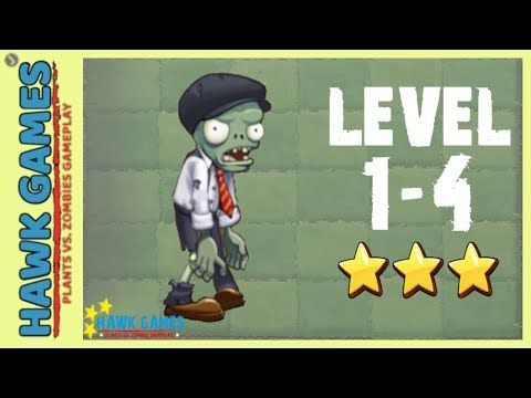 Video guide by Plants vs. Zombies Gameplay: Zombie Farm Level 1-4 #zombiefarm