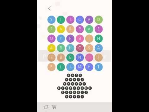 Video guide by Puzzlegamesolver: WordBubbles!  - Level 361 #wordbubbles