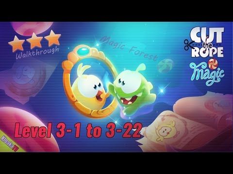 Video guide by KloakaTV: Cut the Rope: Magic Level 3-1 #cuttherope