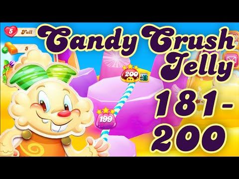 Video guide by Pete Peppers: Candy Crush Jelly Saga Level 181 #candycrushjelly