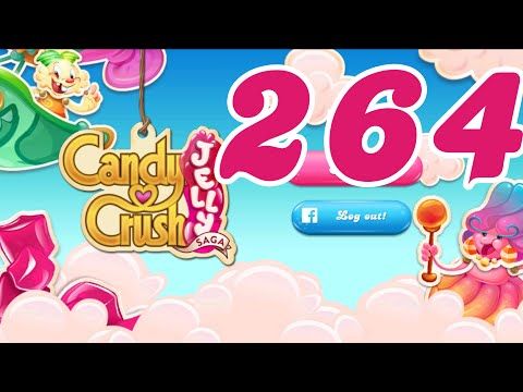 Video guide by Pete Peppers: Candy Crush Jelly Saga Level 264 #candycrushjelly