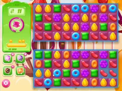 Video guide by skillgaming: Candy Crush Jelly Saga Level 411 #candycrushjelly
