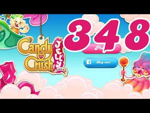 Video guide by Pete Peppers: Candy Crush Jelly Saga Level 348 #candycrushjelly