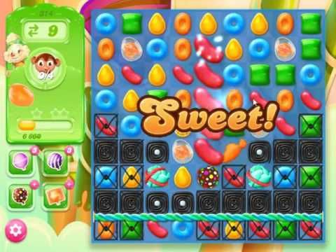 Video guide by skillgaming: Candy Crush Jelly Saga Level 314 #candycrushjelly