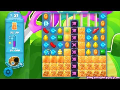 Video guide by Pete Peppers: Candy Crush Soda Saga Level 450 #candycrushsoda