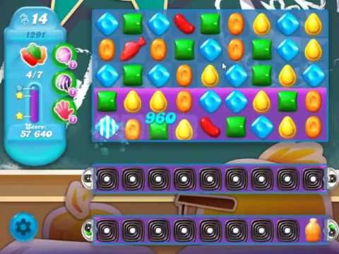 Video guide by skillgaming: Candy Crush Soda Saga Level 1291 #candycrushsoda