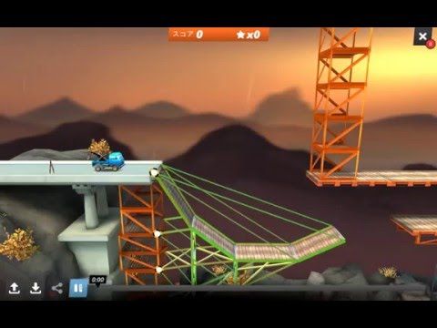 Video guide by Tetsuo Nakamura: Bridge Constructor Stunts Level 4-6 #bridgeconstructorstunts