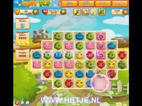 Video guide by fbgamevideos: Puffy Pop Level 1 #puffypop