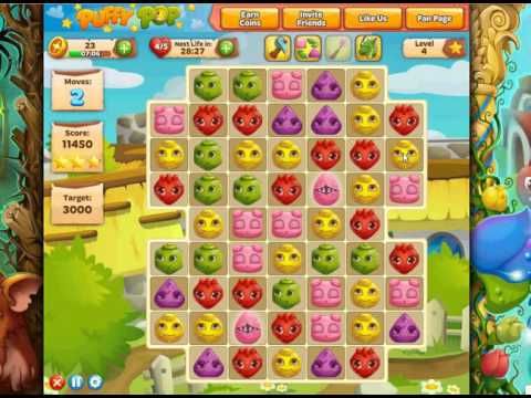 Video guide by Jiri Bubble Games: Puffy Pop Level 4 #puffypop