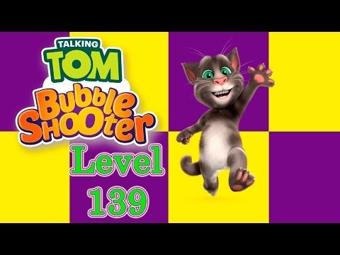 Video guide by Moyogiplay: Talking Tom Bubble Shooter Level 139 #talkingtombubble