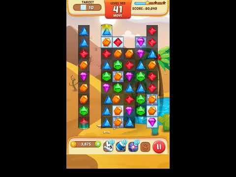 Video guide by Apps Walkthrough Tutorial: Jewel Match King Level 103 #jewelmatchking