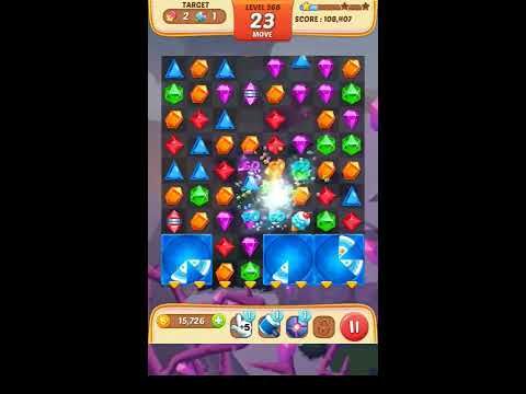 Video guide by Apps Walkthrough Tutorial: Jewel Match King Level 368 #jewelmatchking