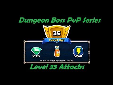 Video guide by Darth Craig: Dungeon Boss Level 35 #dungeonboss