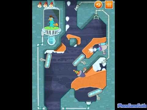 Video guide by iPhoneGameGuide: Where's My Perry? level 5-15 #wheresmyperry