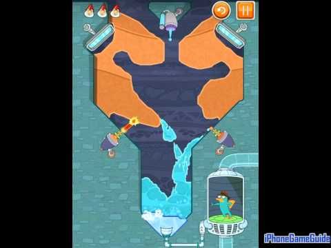 Video guide by iPhoneGameGuide: Where's My Perry? level 5-5 #wheresmyperry