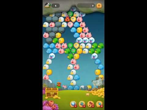 Video guide by happy happy: LINE Bubble Level 587 #linebubble