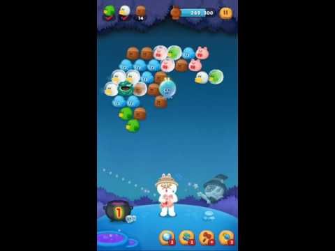 Video guide by happy happy: LINE Bubble Level 607 #linebubble