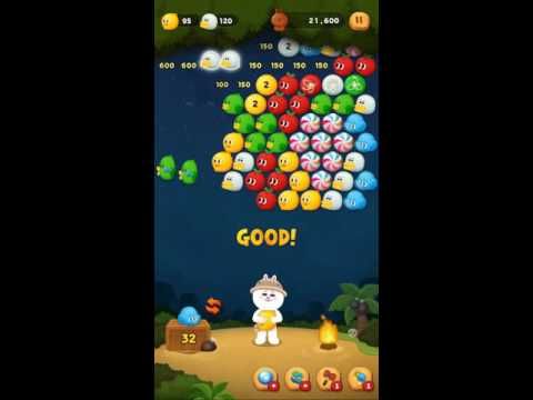 Video guide by happy happy: LINE Bubble Level 548 #linebubble