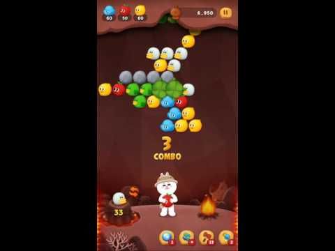 Video guide by happy happy: LINE Bubble Level 457 #linebubble