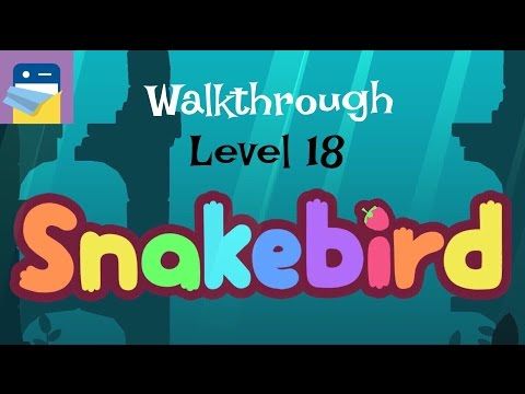 Video guide by App Unwrapper: Snakebird Level 18 #snakebird