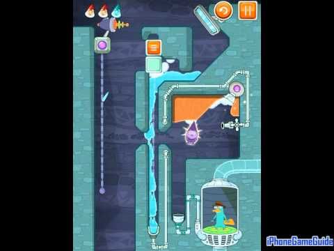 Video guide by iPhoneGameGuide: Where's My Perry? level 5-14 #wheresmyperry