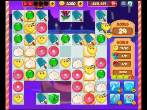 Video guide by Gamopolis: Candy Valley Level 697 #candyvalley