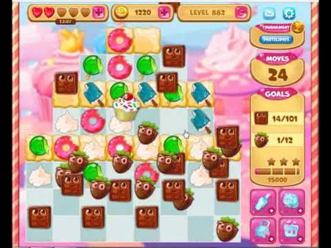 Video guide by Gamopolis: Candy Valley Level 882 #candyvalley