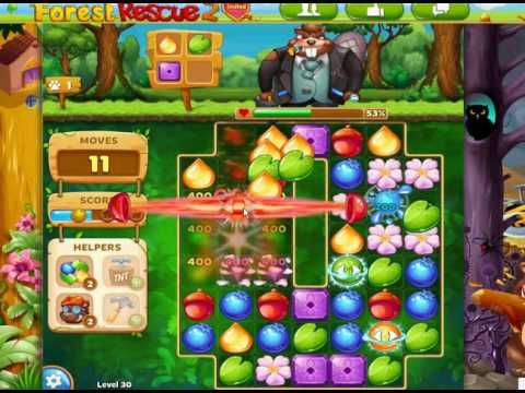 Video guide by Jiri Bubble Games: Forest Rescue 2 Friends United Level 30 #forestrescue2